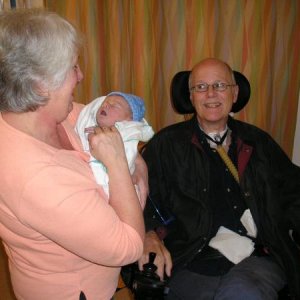 Grandpa & Grandma with Kade November 14th
