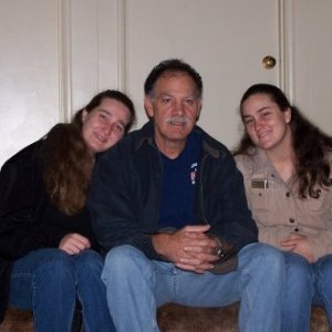 Me, my sister and Dad