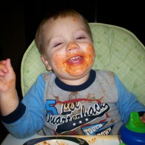 Yummy Ravioli
Grandson Trey
He is called Trey because his real name is John Ranger Hindman the 3rd. I thought that was cute!!