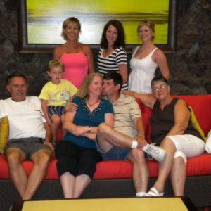 My parents, my sister and her young son, my wife and daughters took me to Hawaii for my 50th in July of 2010.  This was shortly after I had been told 