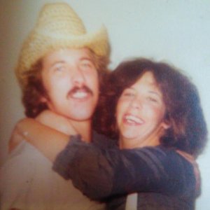 Marsha and me in the 70s