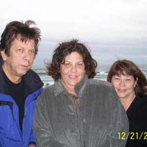 Last Christmas on the Oregon coast: Paul, Marsha, Toni
