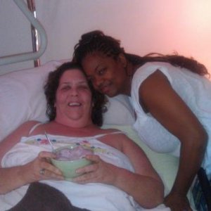 Marsha and DeVonne -- DeVonne was like this gift that showed up out of nowhere full of love and compassion. Marsha and DeVonne became fast friends, an