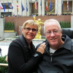 Heidi and I at Rockefeller Center.