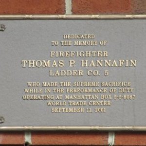 The fire station wall was covered with plaques like this.  :(