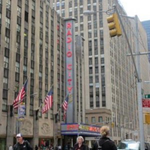 Radio City Music Hall, home of the Rockettes.