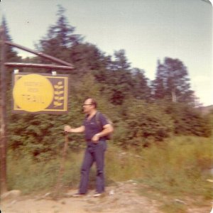 Dad, Algonquin Provincial Park 1974