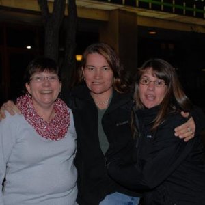 Left to right - myself and sisters Carol and Vicki