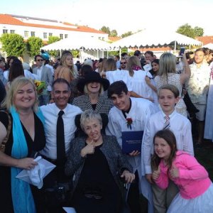 My son's graduation. June2015